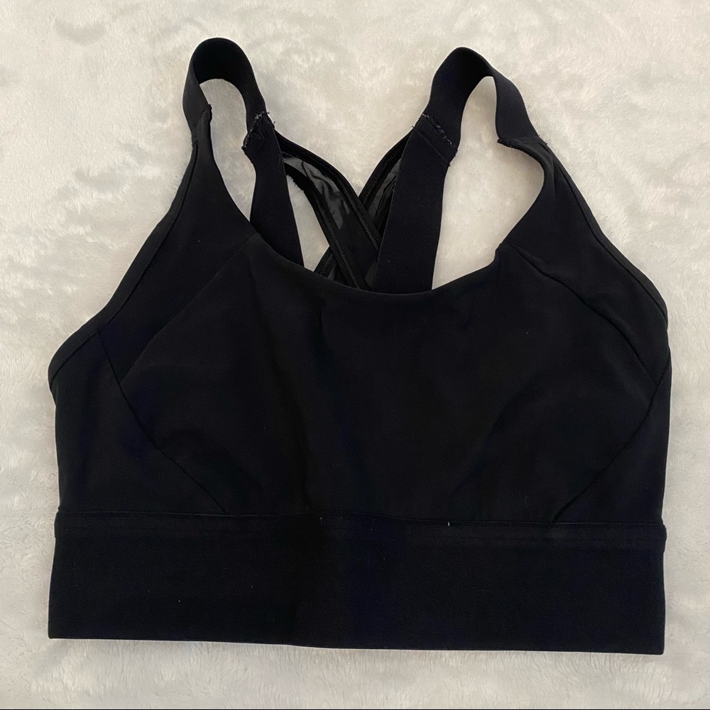 lululemom black sports bra